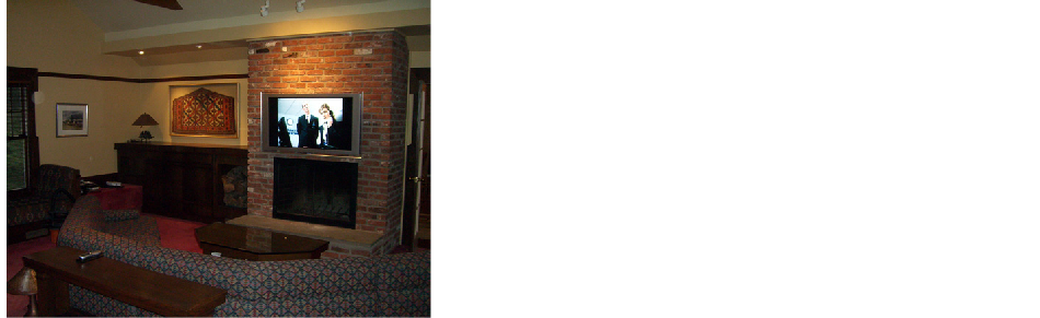 Tv Installation Over The Fireplace